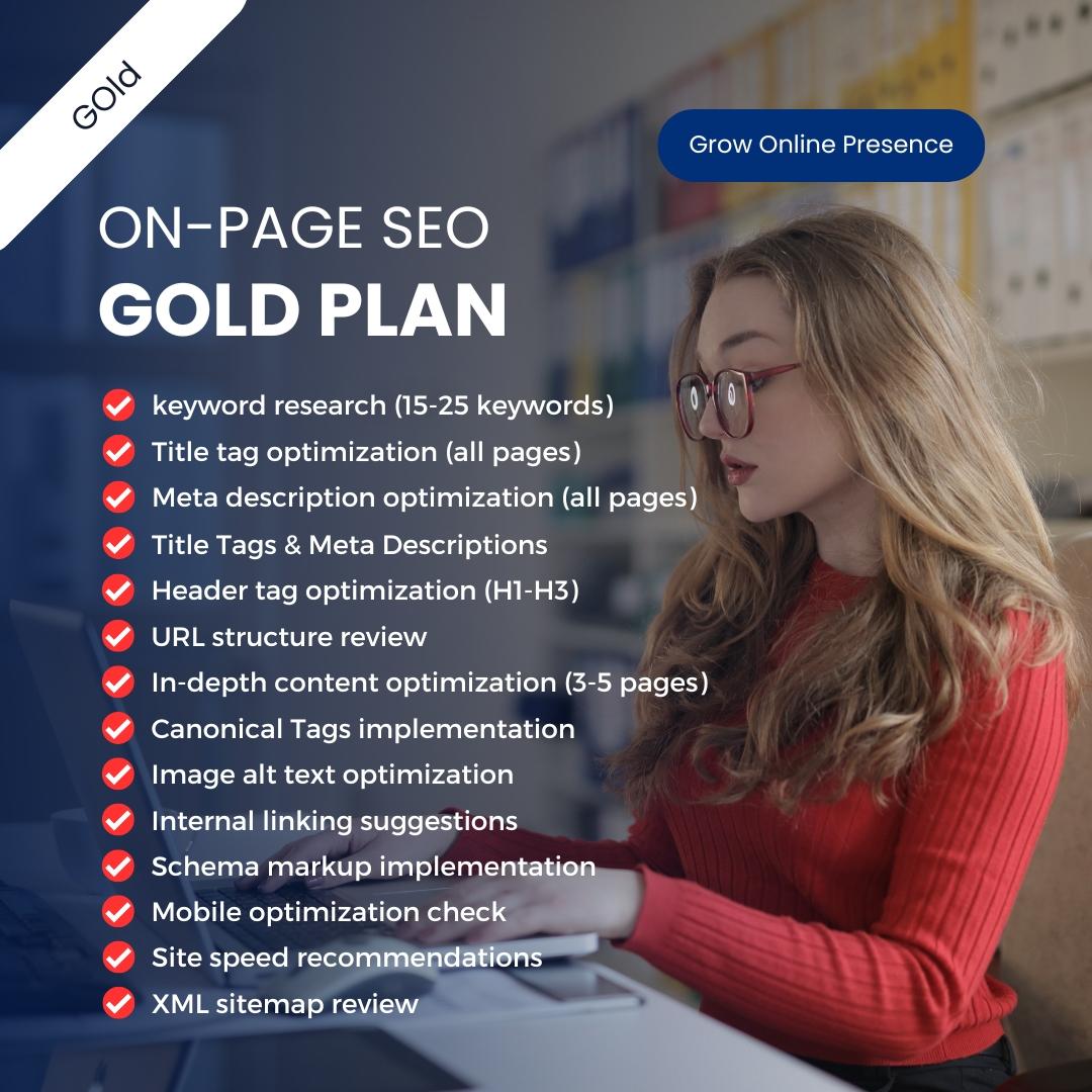Gold Package | On-Page SEO